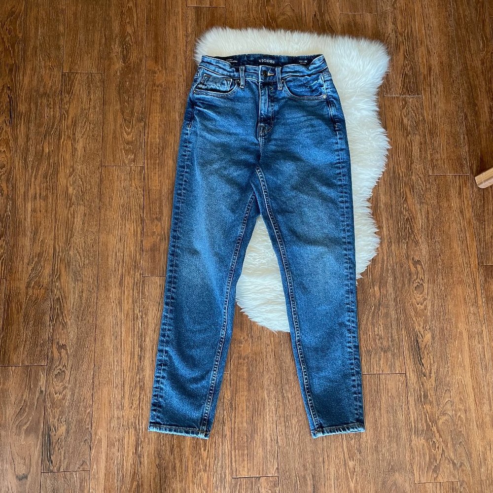 Vigoss High Waist Jeans in Medium Wash